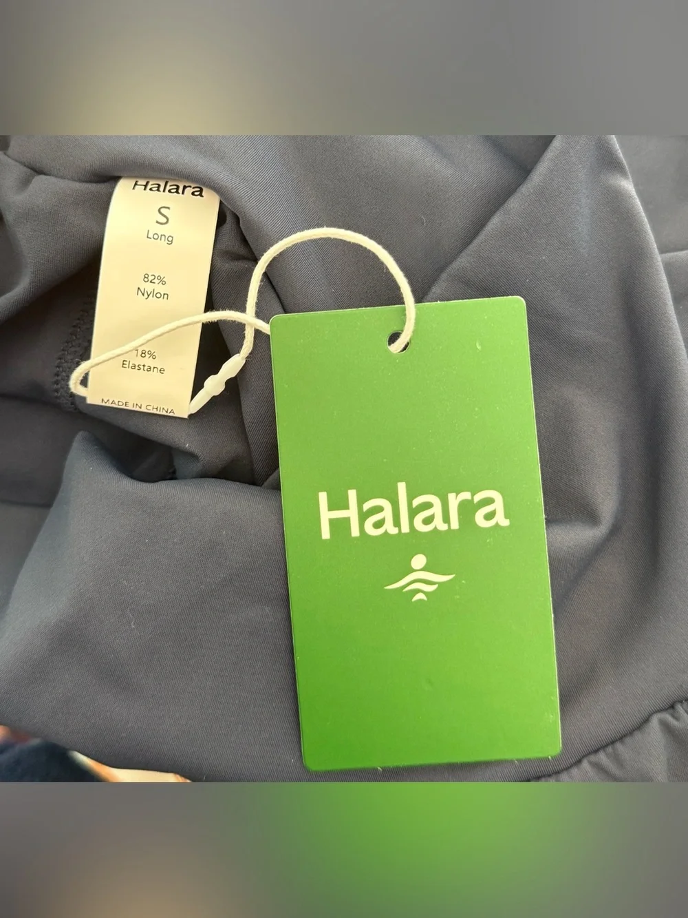 NWT Halara Women’s Navy Blue Nylon Athletic Workout Shorts Size Small